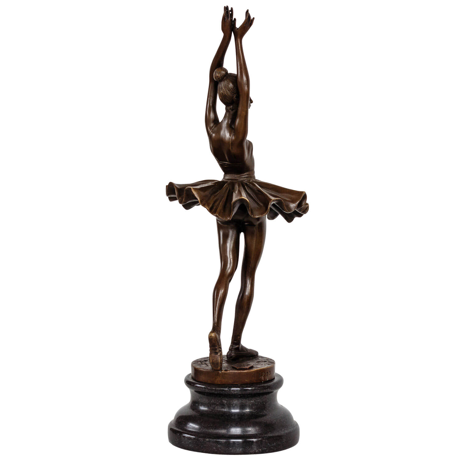 Bronzeskulptur Frau Tänzerin im Antik-Stil Bronze Figur Statue 34cm