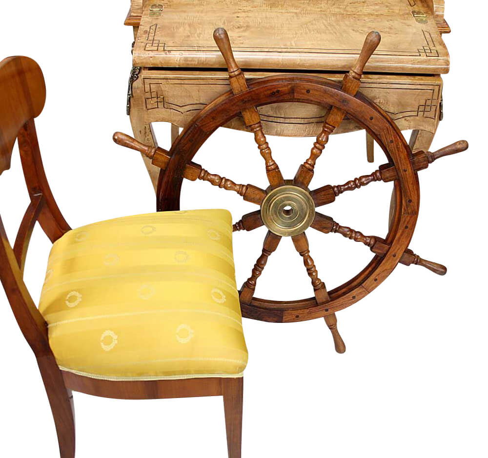 Schiffssteuerrad Schiffsrad Schiff Schiffe Boot 93cm Steuerrad Lenkrad wheel
