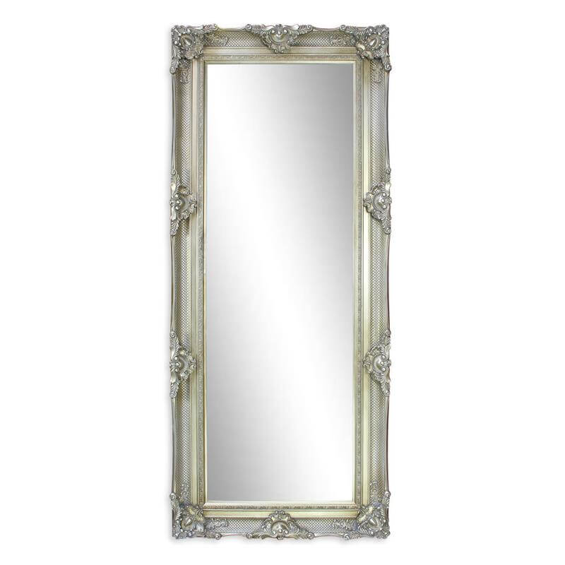 Spiegel 198,5x78,5cm Farbe silber Replikat Retro Design Dekoration