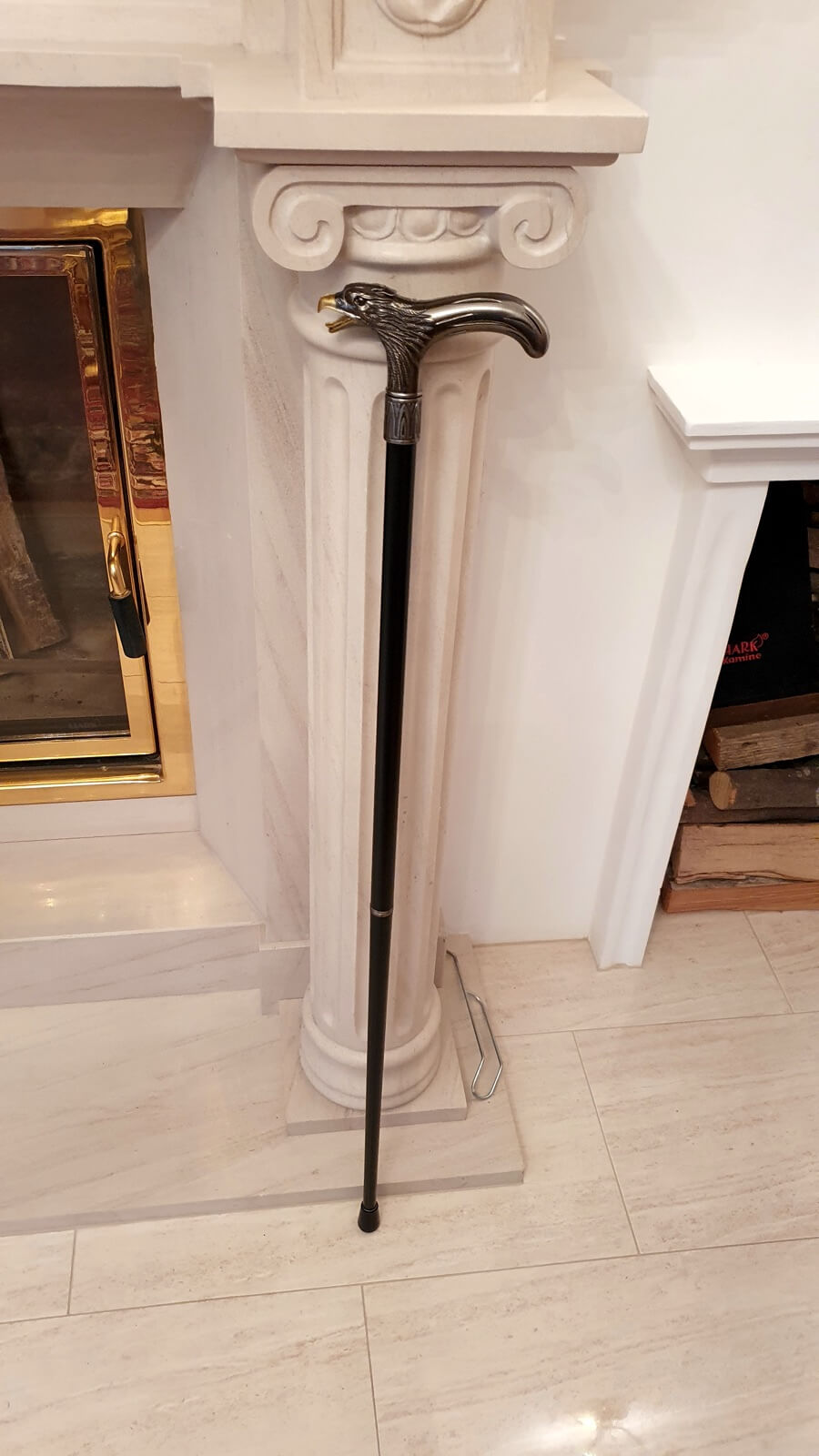 Spazierstock Wanderstock Adler Flanierstock Vogel Gehstock Antik-Stil 95cm