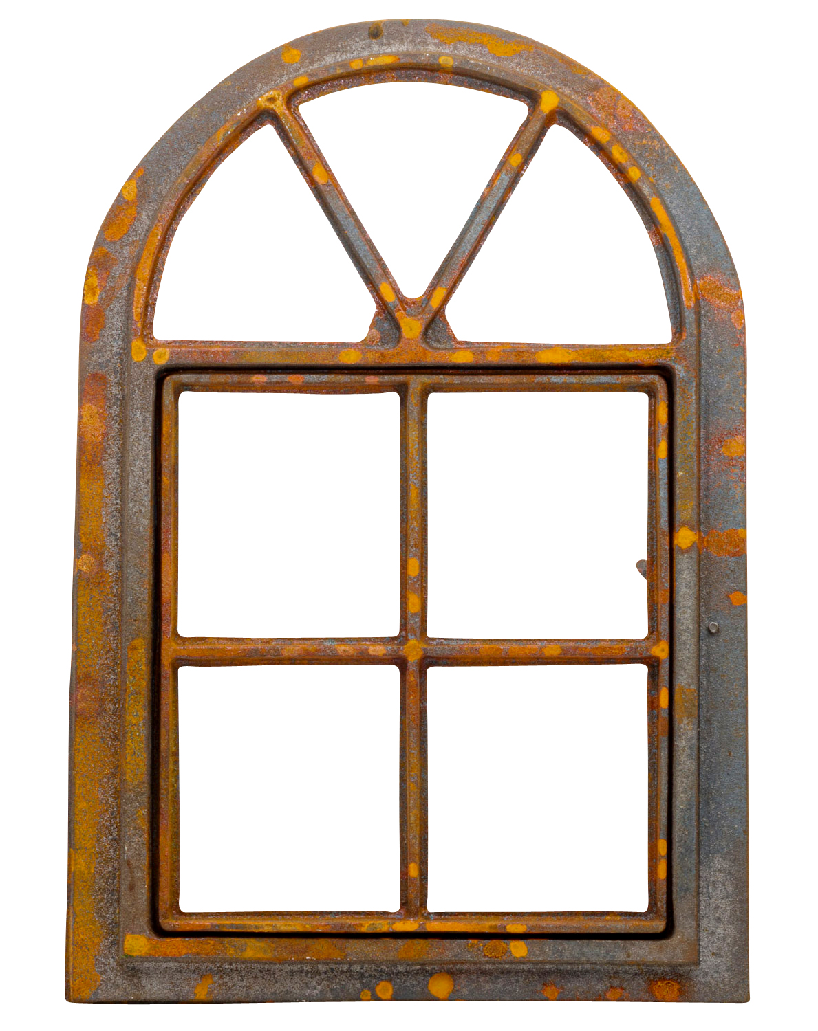 Stallfenster Fenster zum Öffnen Scheunenfenster Eisen Rost 39,5x57,5cm Antikstil