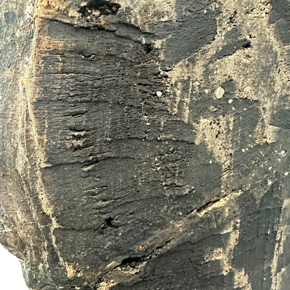 Fels, Stein, raue Textur, dunkelgrau, natürliche Oberfläche