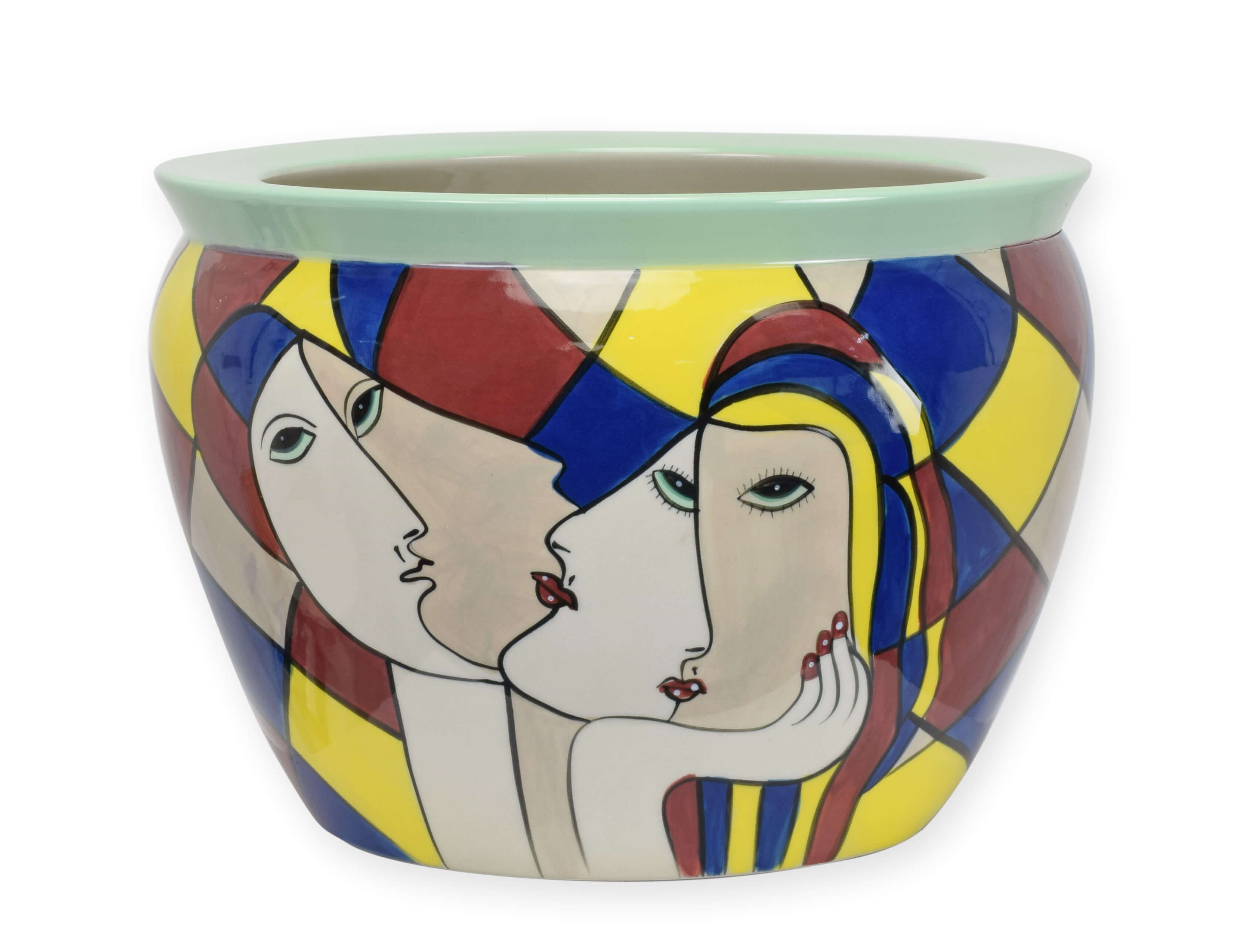 Töpferei, Krug, Topf, Vase, Gesicht