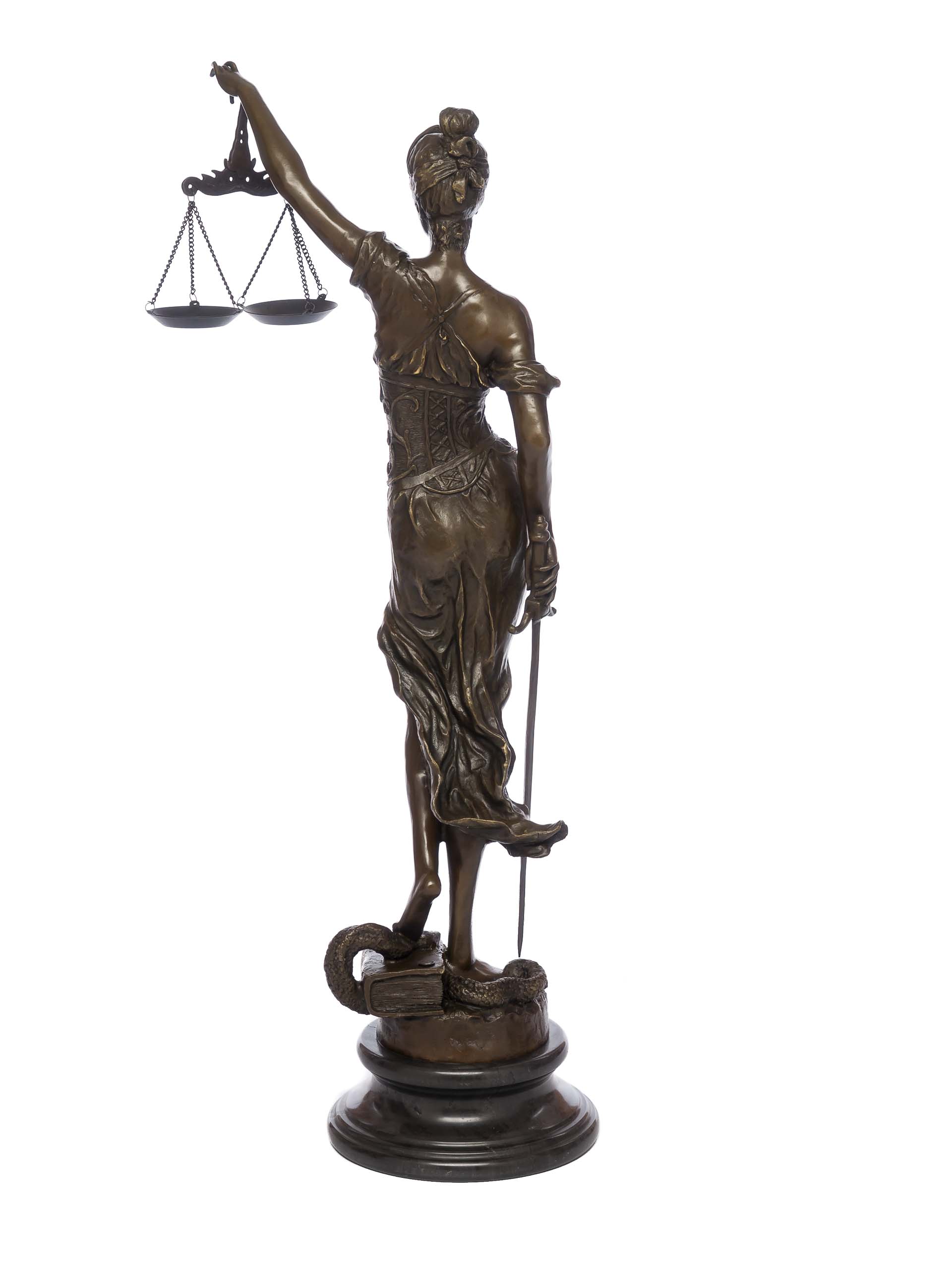 Bronze Justitia Bronzeskulptur Skulptur