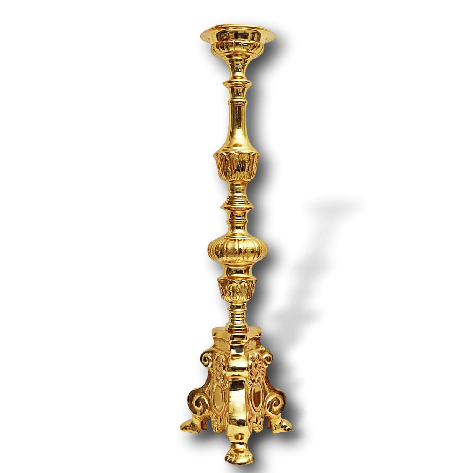 Kerzenleuchter 60cm Altarleuchter Kandelaber Kerzenständer im Antik-Stil Kirche