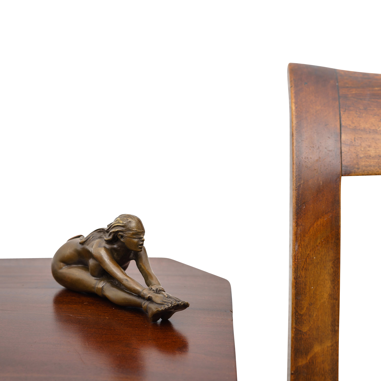 Bronzeskulptur Frau Erotik Kunst im Antik-Stil Bronze Figur Statue 13cm