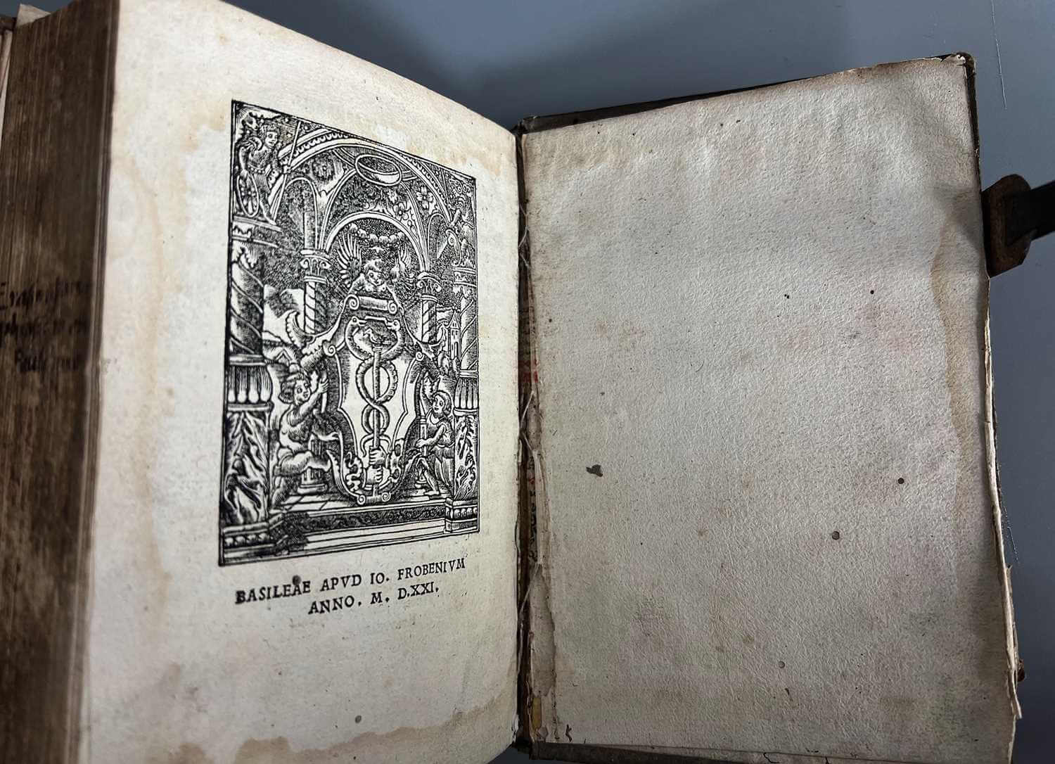 altes Buch, Illustration, Gravur, mittelalterlich, Lateinischer Text