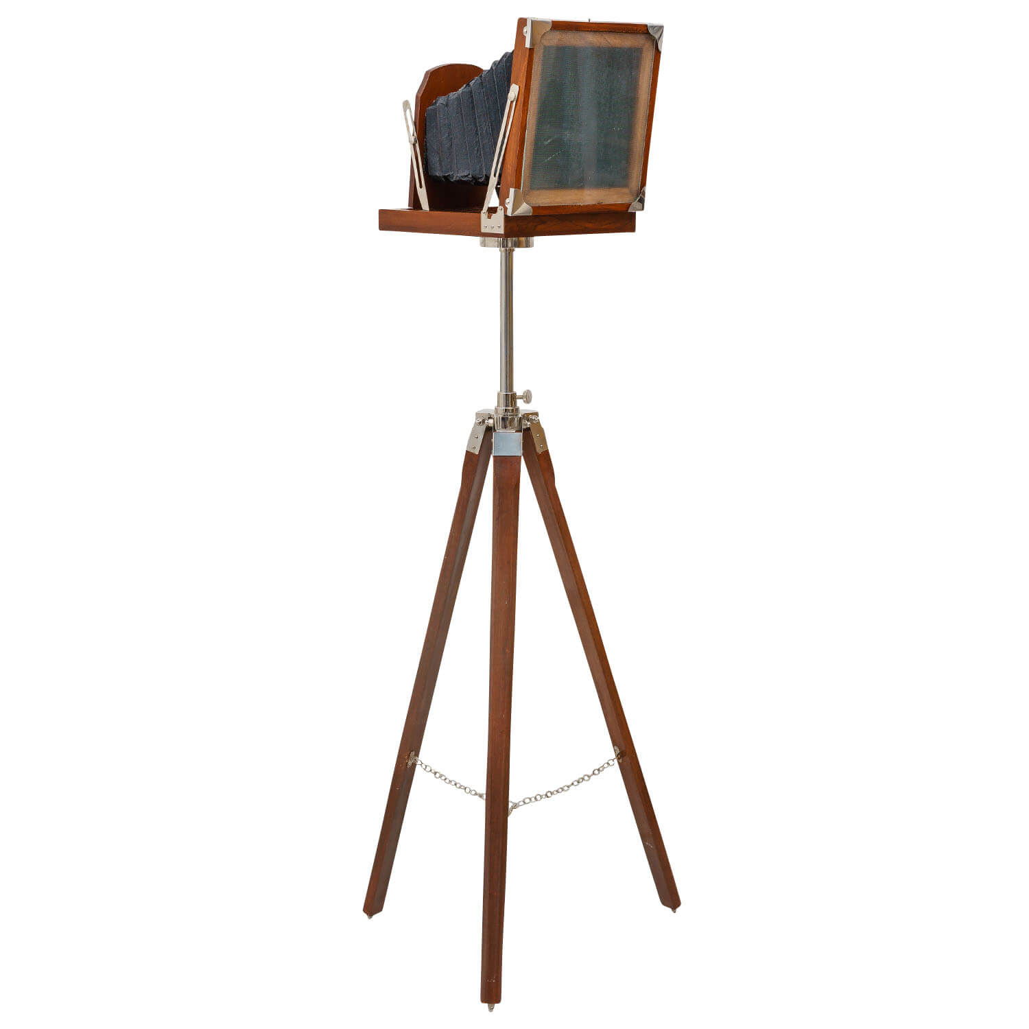 Plattenkamera Stativ Kamera Studio Atelier Dekoration Antik-Stil 130cm