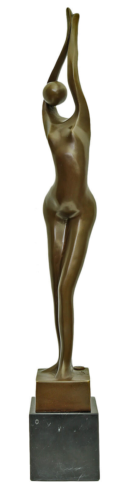 Bronzeskulptur Erotik erotische Kunst im Antik-Stil Bronze Figur Statue 55cm