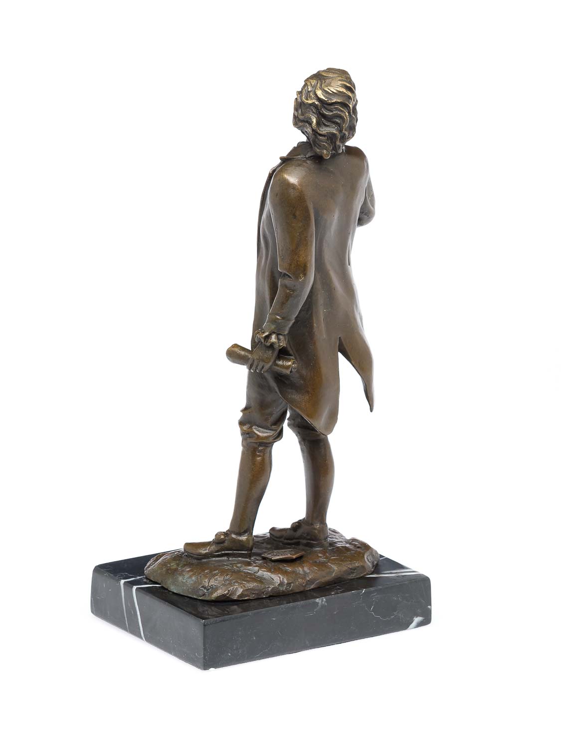 Bronzeskulptur Komponist Chopin Skulptur 20cm Statue Bronze Denker