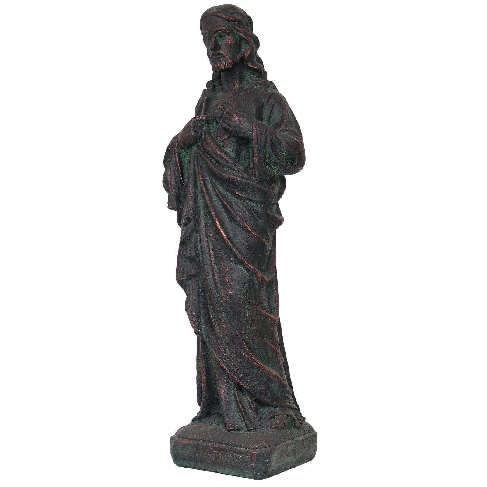 Skulptur Jesus Heiligenfigur 82cm Figur Statue Kunststein Antik-Stil