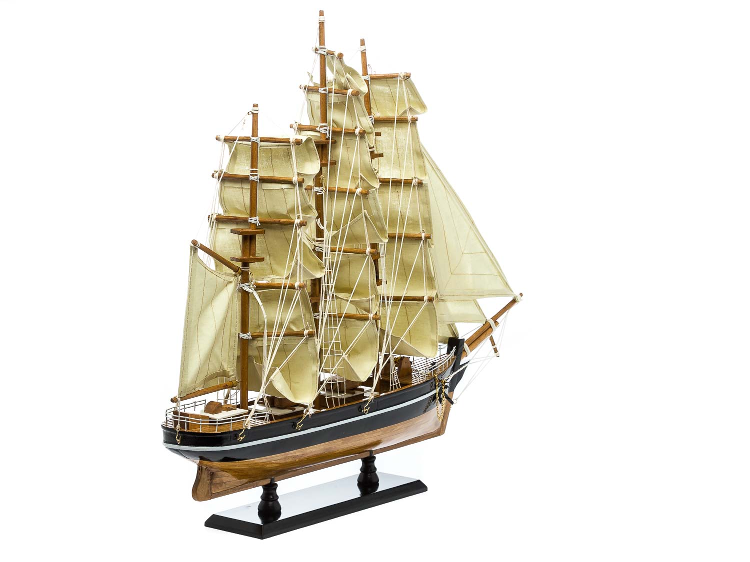 Modellschiff Cutty Sark Wollklipper Holz Schiffsmodell 