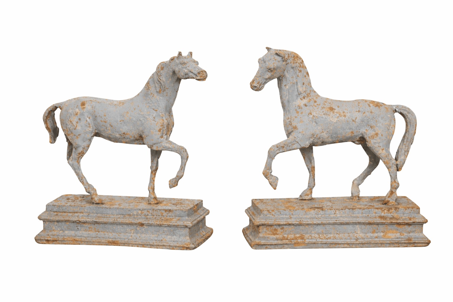 Figur, Bronze, Pferd, Kunst, Porzellan