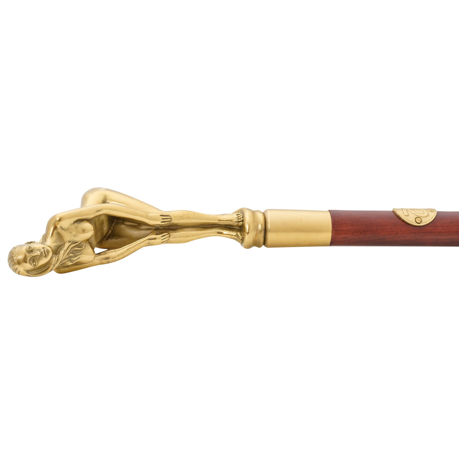 Spazierstock Bronzeskulptur Gehstock Erotik Kunst Flanierstock Antik-Stil - 96cm