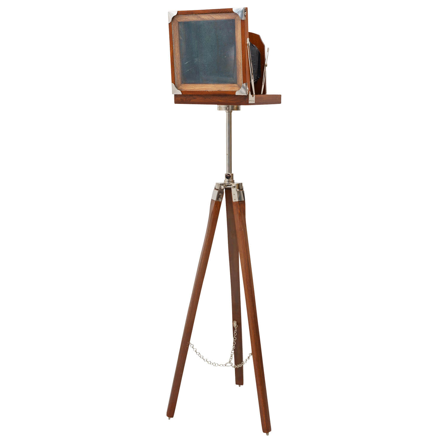 Plattenkamera Stativ Kamera Studio Atelier Dekoration Antik-Stil 130cm