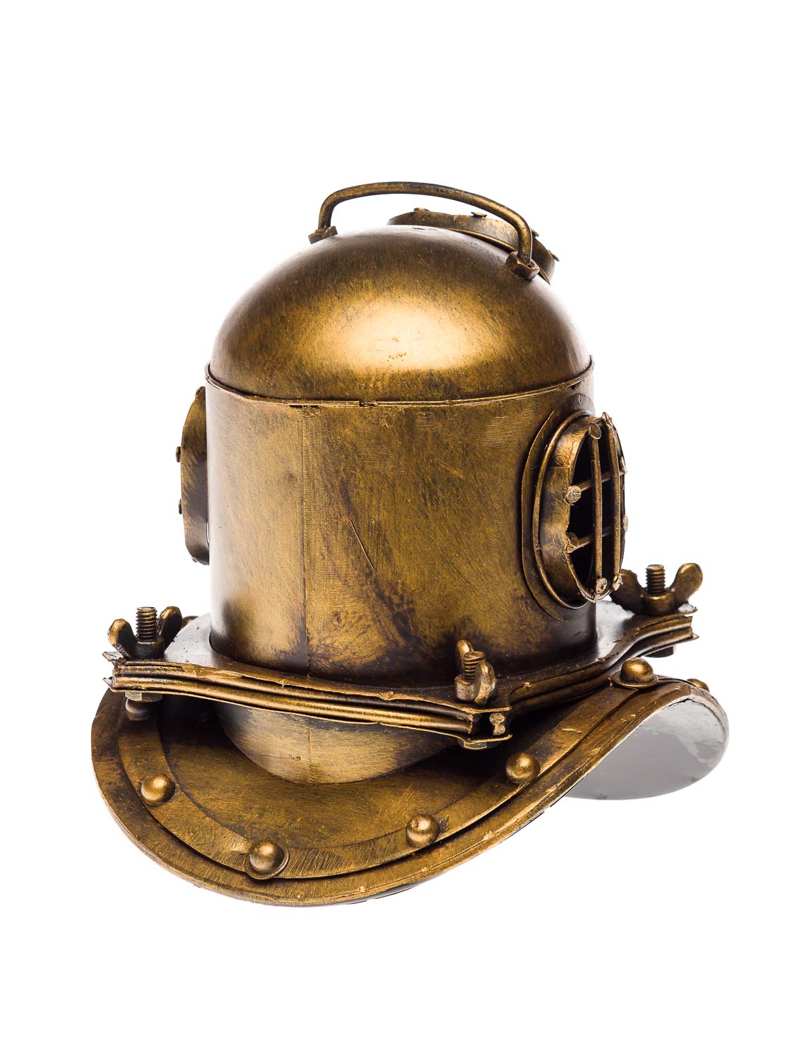 Taucherhelm Marine 18cm Tiefsee Taucherglocke Dekoration Helm Antik-Stil