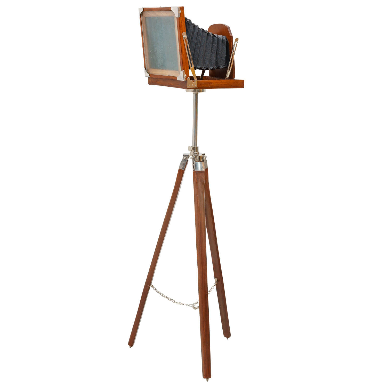 Plattenkamera Stativ Kamera Studio Atelier Dekoration Antik-Stil 130cm