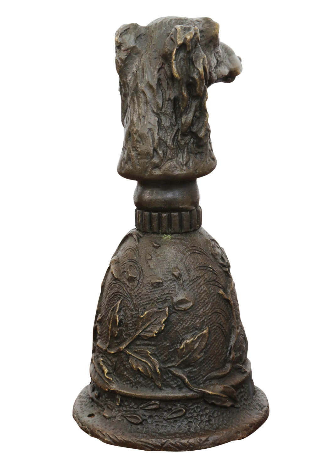 Tischglocke Hund Barsoi Windhund Handglocke Glocke Antik-Stil Bronze FigurTischglocke Hund Barsoi Windhund Handglocke Glocke Antik-Stil Bronze Figur