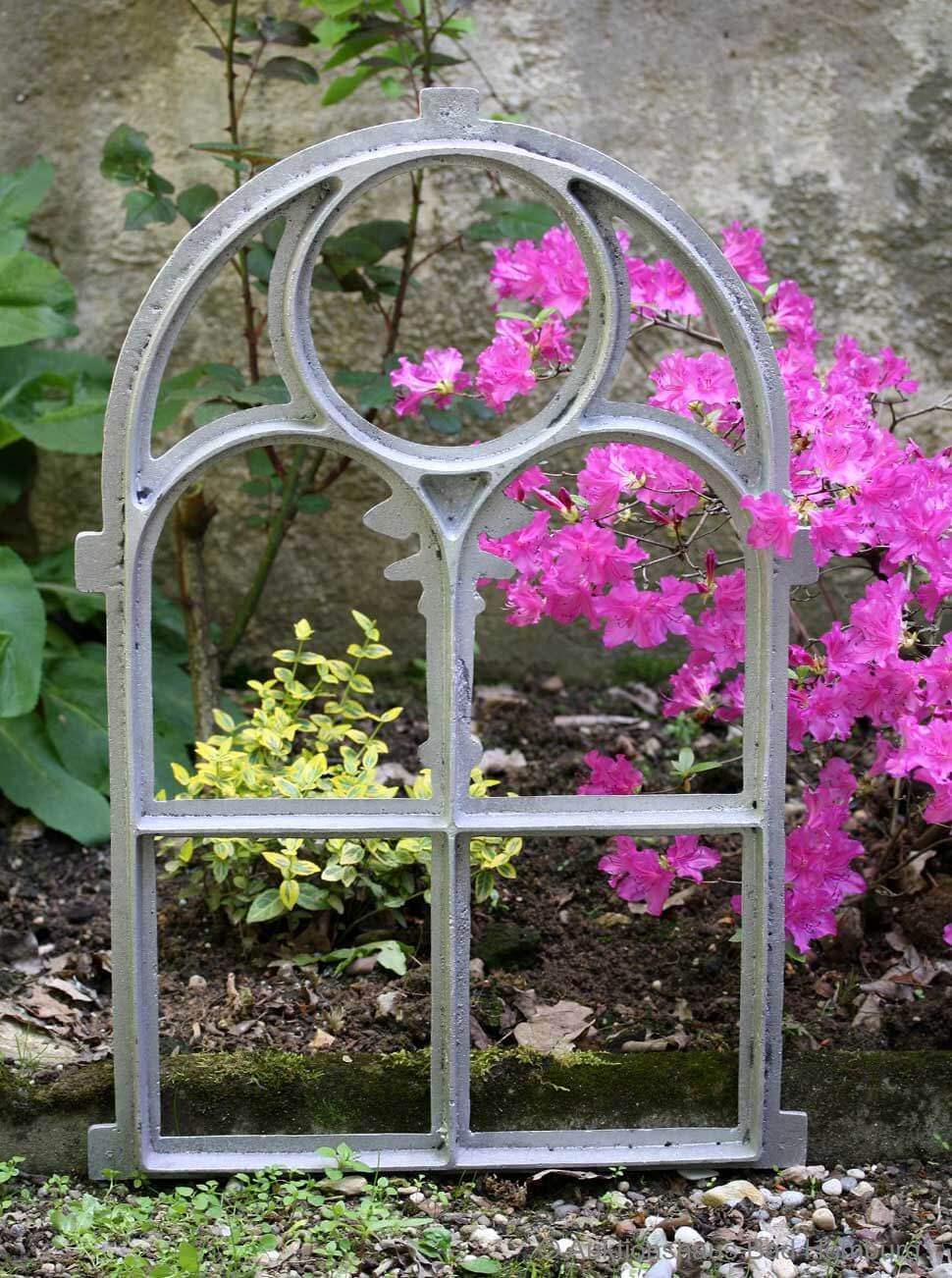 Stallfenster aus Aluminium 74cm Fenster Eisenfenster Scheunenfenster Antik-Stil