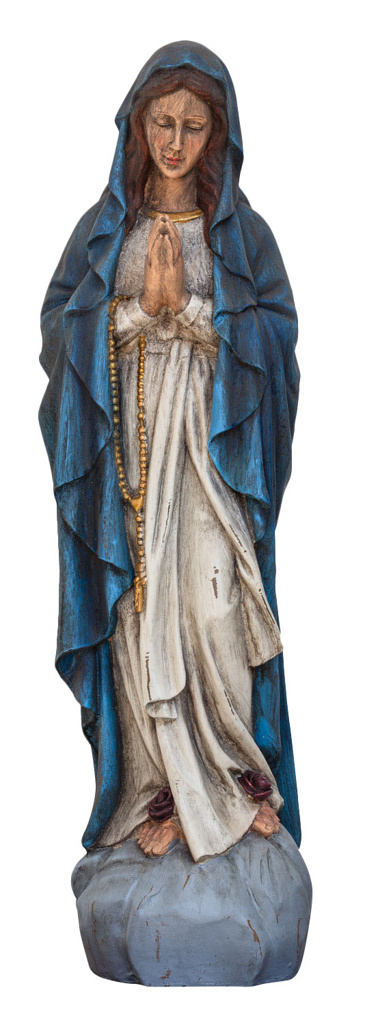 XXL Skulptur Madonna 80cm Heiligenfigur Maria Figur Statue Antik-Stil