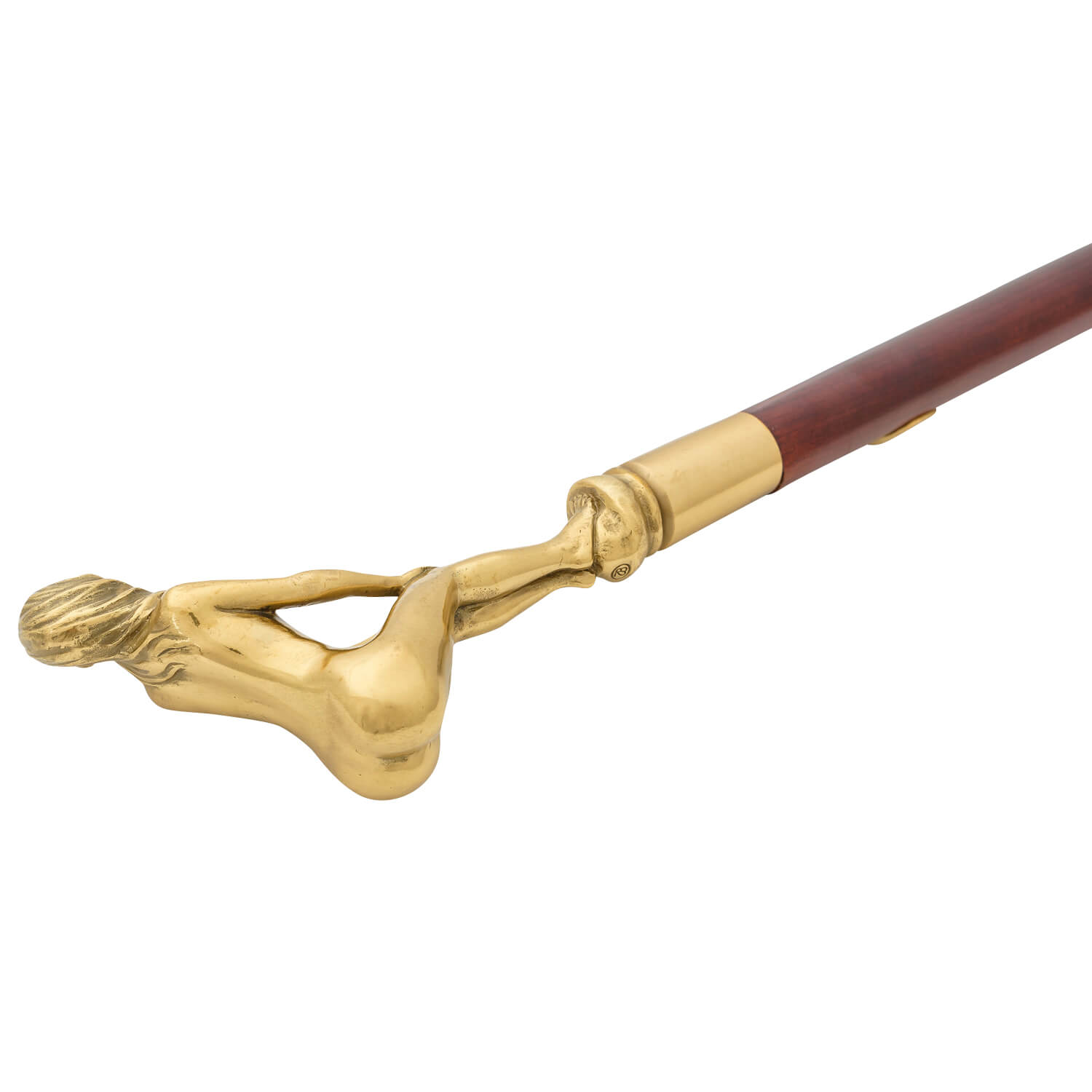 Spazierstock Bronzeskulptur Gehstock Erotik Kunst Flanierstock Antik-Stil - 96cm