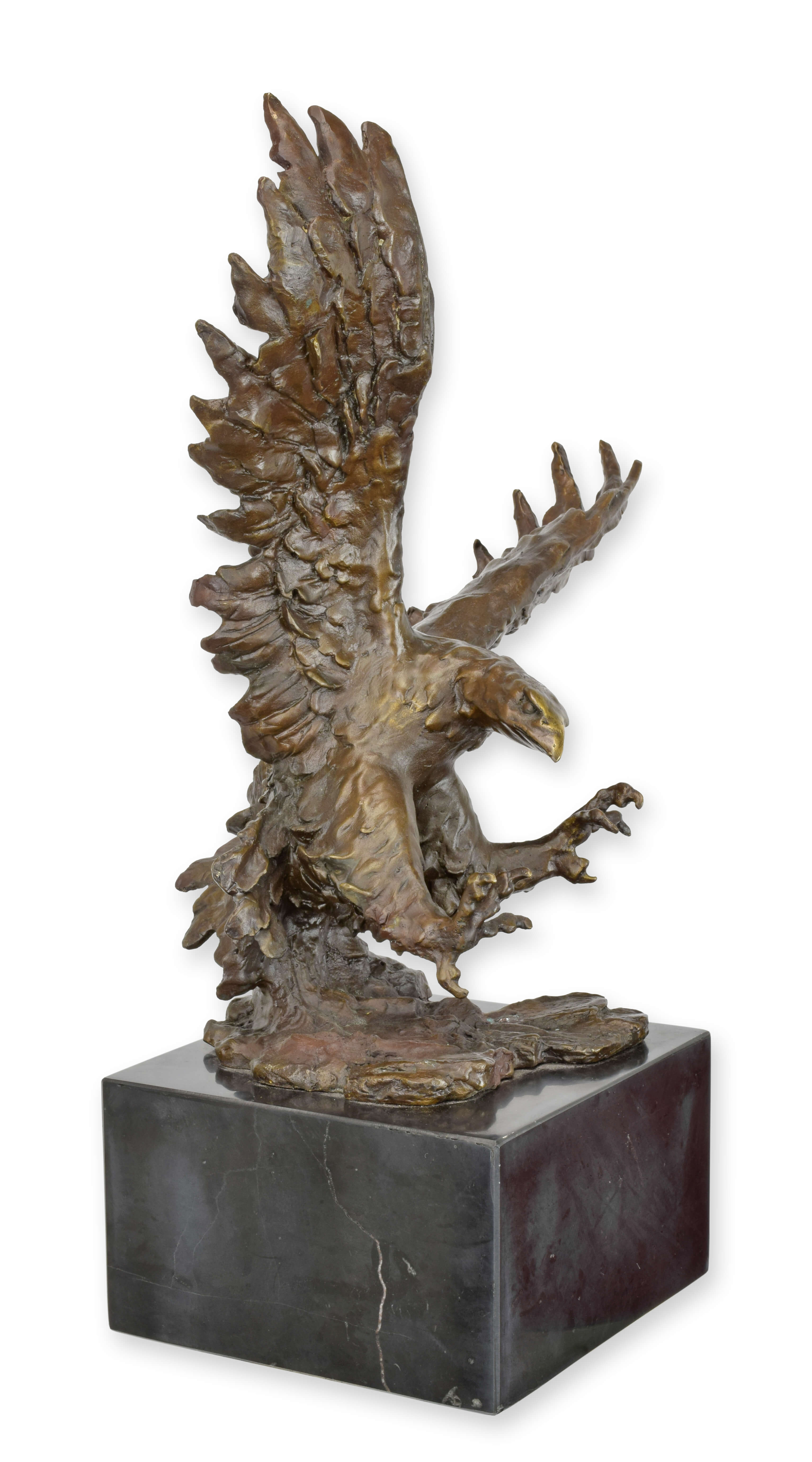 Eine Bronzeskulptur eines Adlers Replikat Retro Design Dekoration