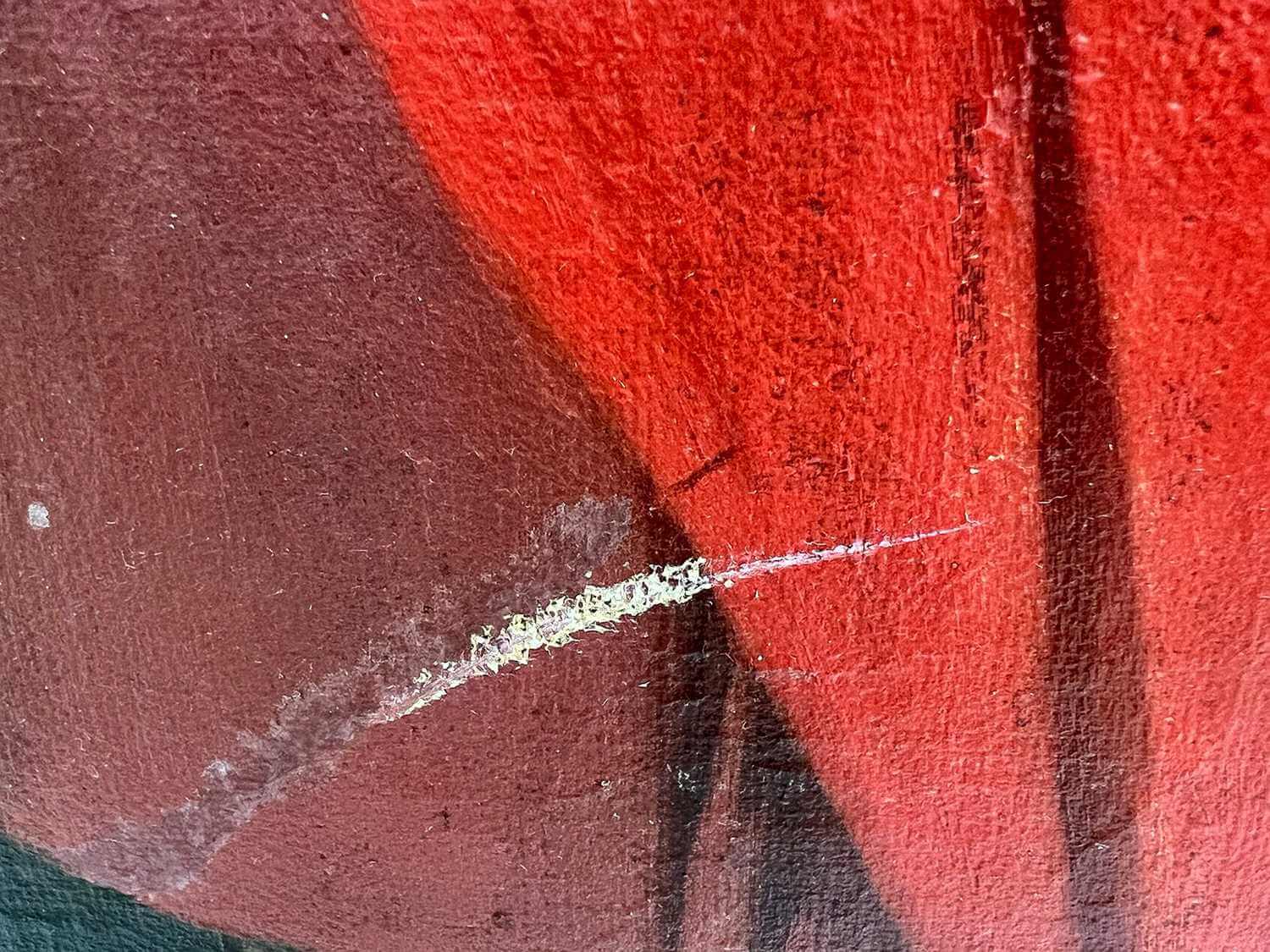 rot, abstrakt, textur, riss, farbe