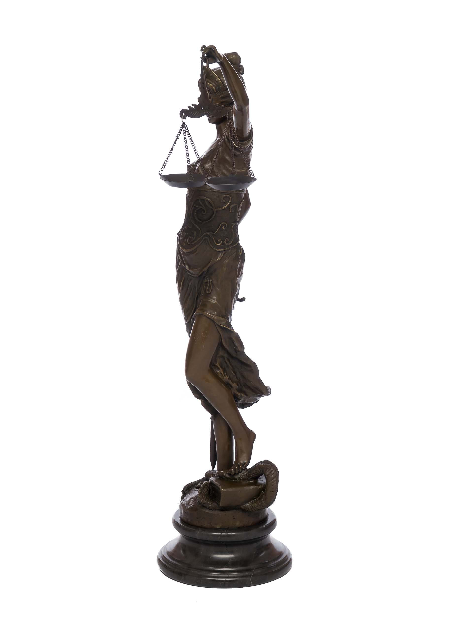 Bronze Justitia Bronzeskulptur Skulptur