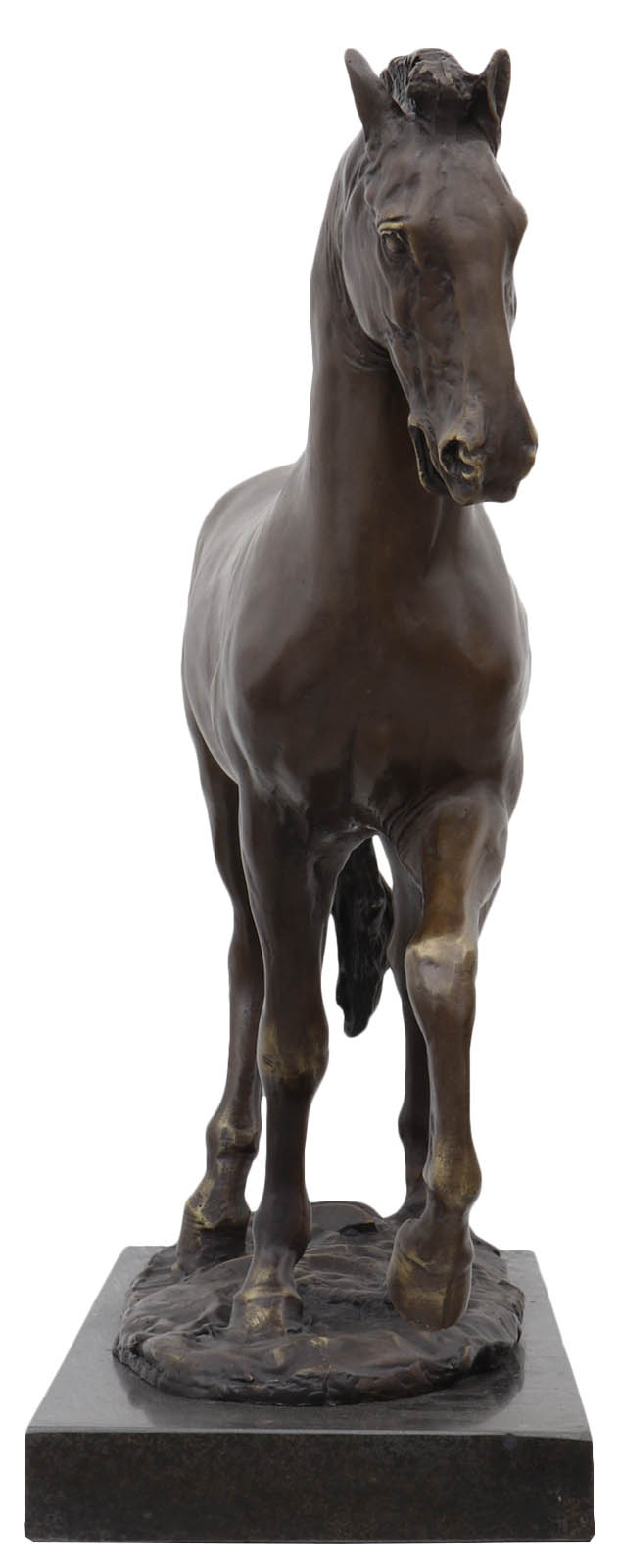 Bronzeskulptur Pferd im Antik-Stil Bronze Figur Statue 60cm