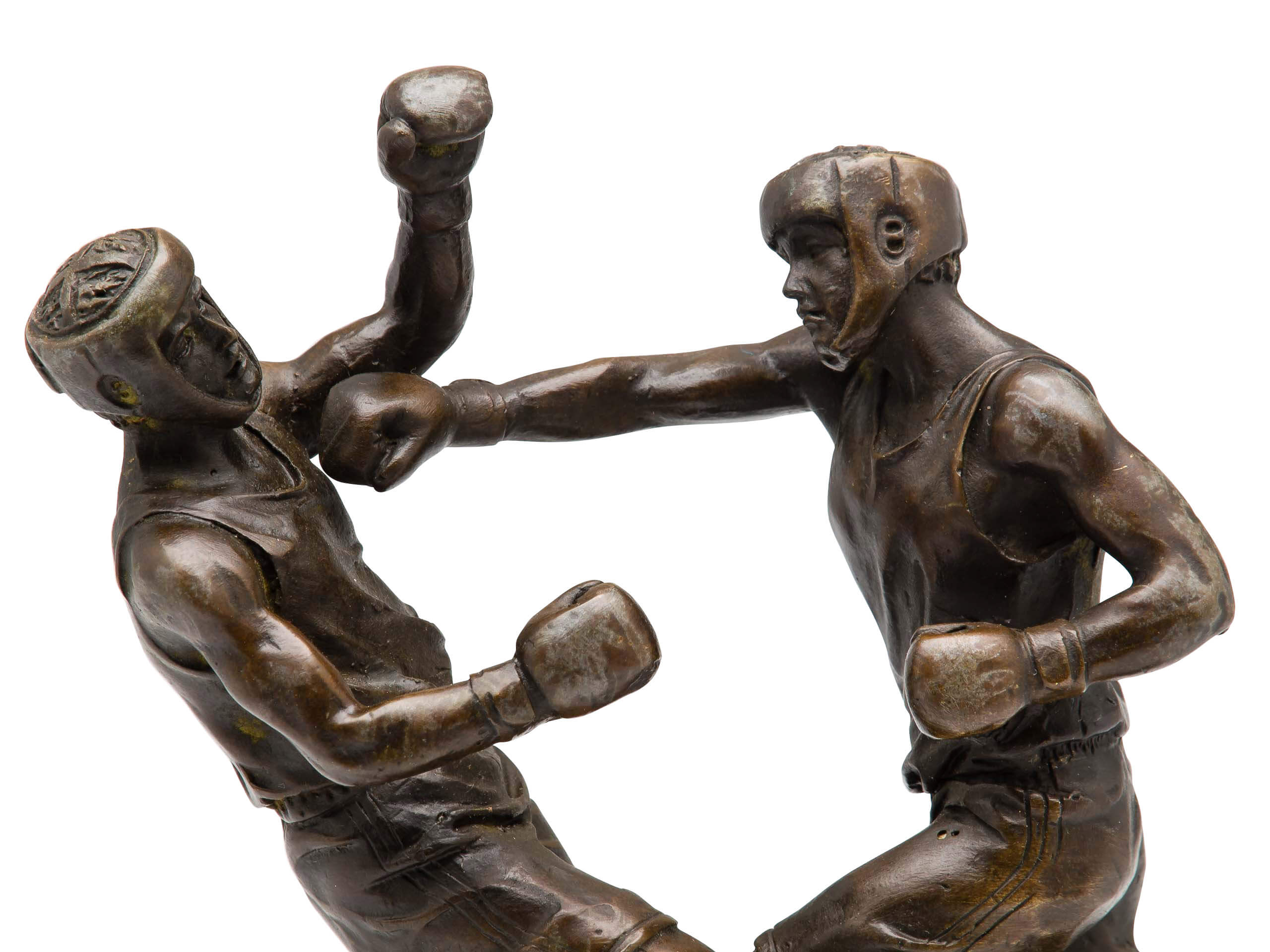 BRONZEFIGUR BOXEN BOXER BRONZE TROPHÄE SKULPTUR FIGUR POKAL