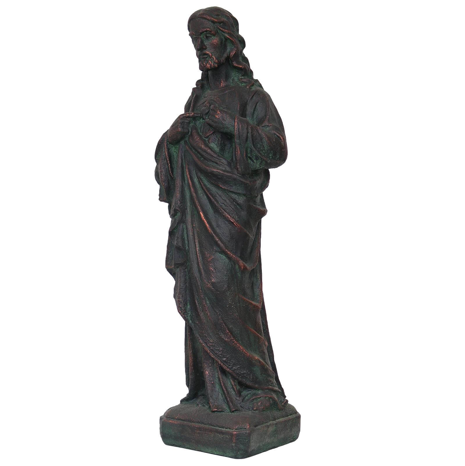 Skulptur Jesus Heiligenfigur 82cm Figur Statue Kunststein Antik-Stil