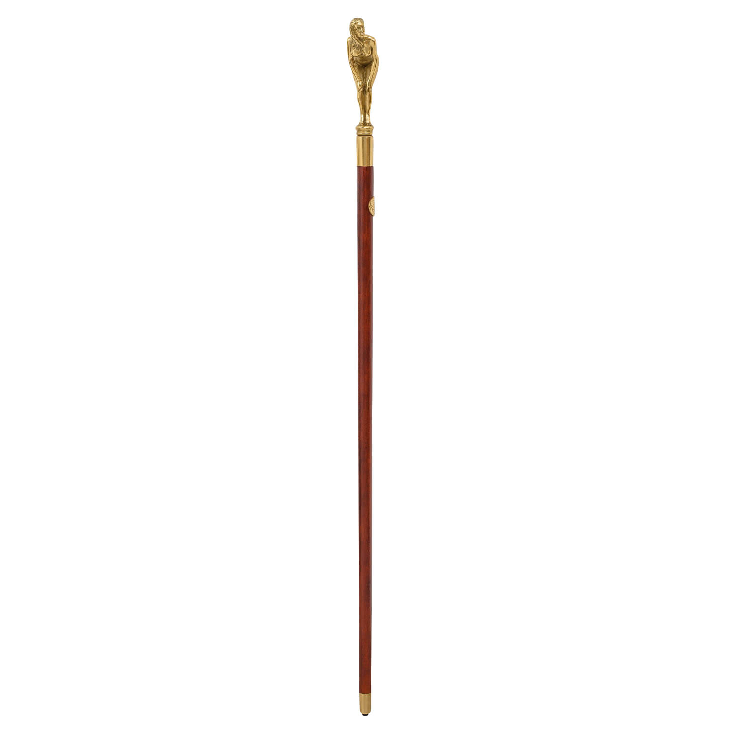 Spazierstock Bronzeskulptur Gehstock Erotik Kunst Flanierstock Antik-Stil - 96cm