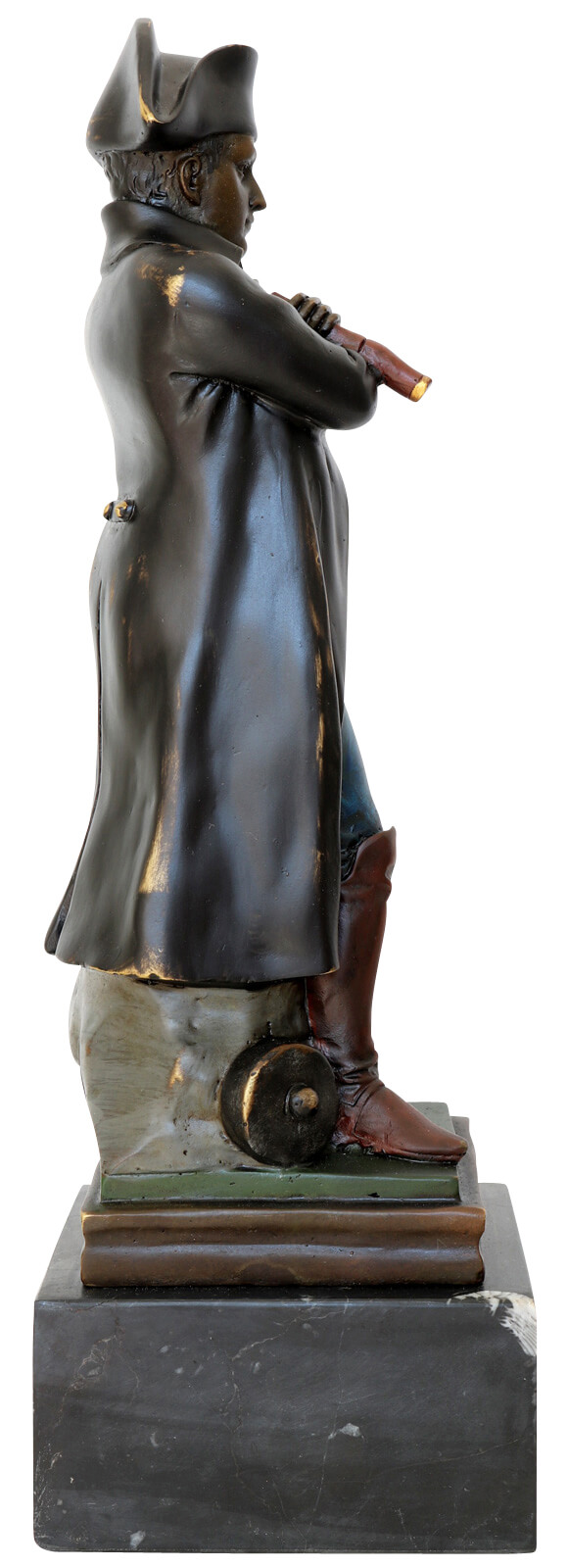 Bronzeskulptur Napoleon im Antik-Stil Bronze Figur Statue - 30,7cm