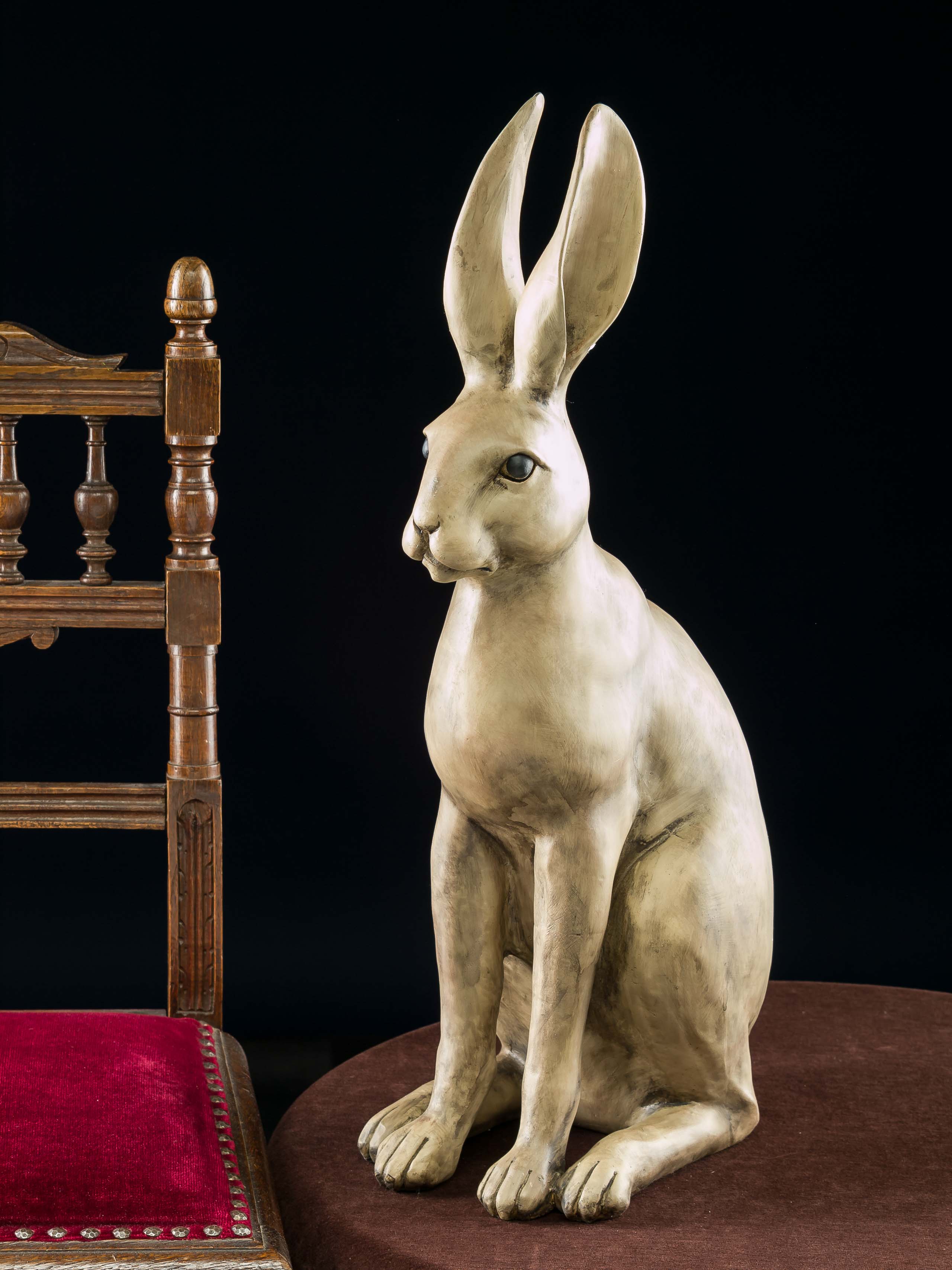 Tierwelt ® | Haus aubaho Figur Kaninchen Osterhase Deko XL Osterhase Hase Garten