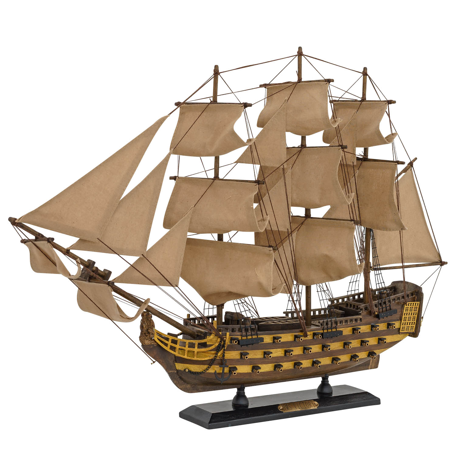 moeder Mechanisch Productiviteit Model schip HMS Victory houten vlaggenschip 61cm antieke stijl geen kit |  Nederland