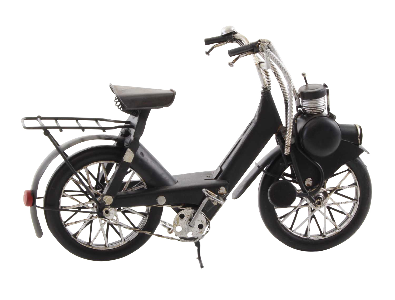 Modell Fahrrad Mofa Mofamodell Moped Nostalgie Blech Metall Antik-Stil ... - BL 243 008