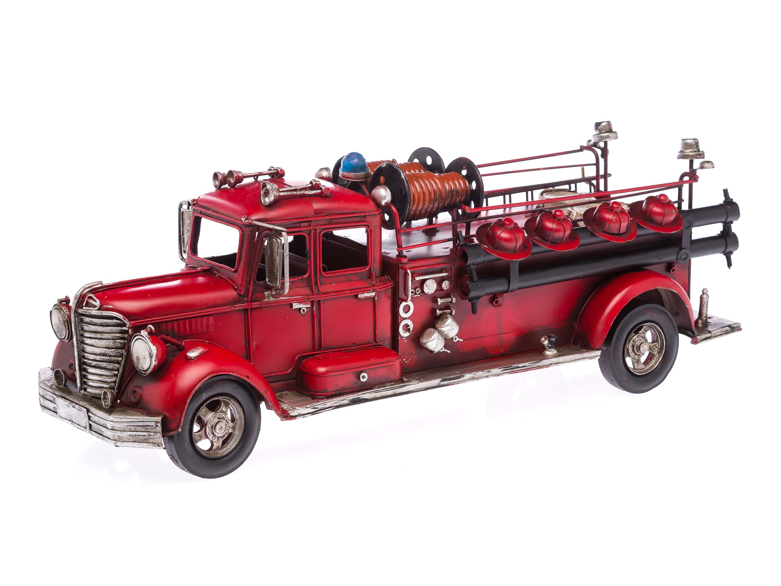 Kliniek Methode zegevierend Modelauto brandweer in nostalgische stijl brandweerwagen 50cm auto  plaatwerk | Nederland