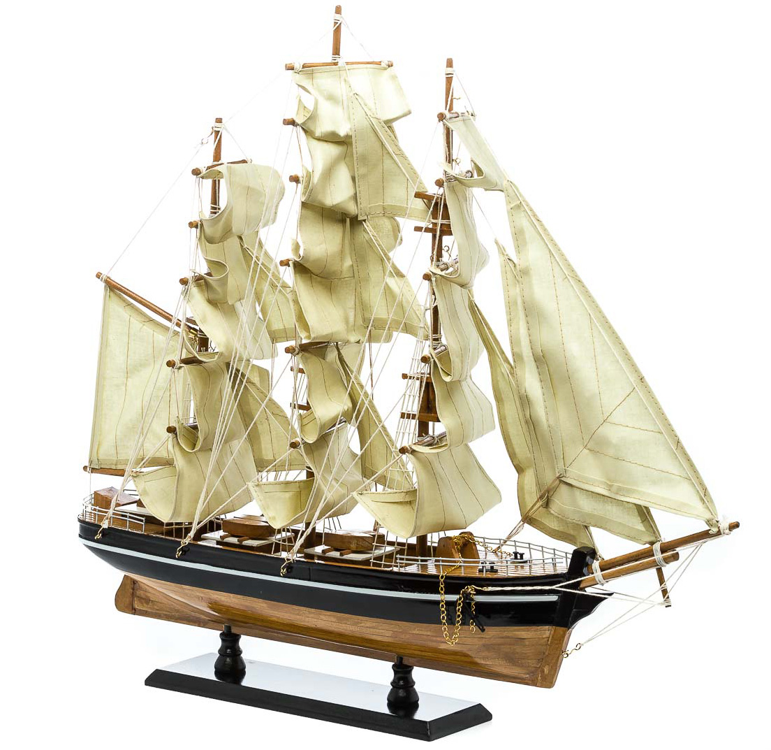 man Bovenstaande reparatie Model schip Cutty Sark wollen klipper houten schip zeilschip 54cm geen  bouwpakket | Nederland