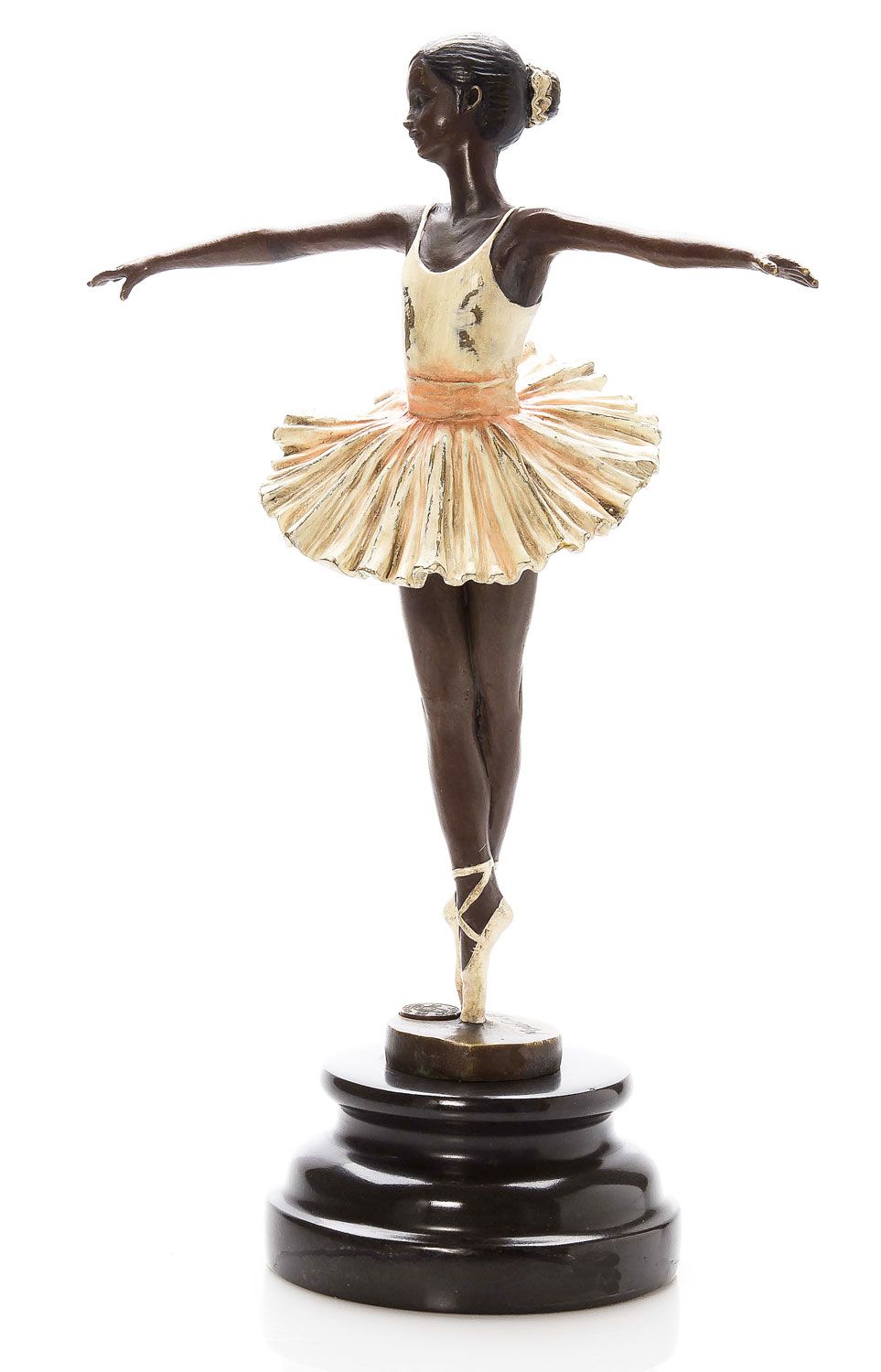 Bronze sculpture dancer ballerina ballet figure antique stil 30cm | eBay