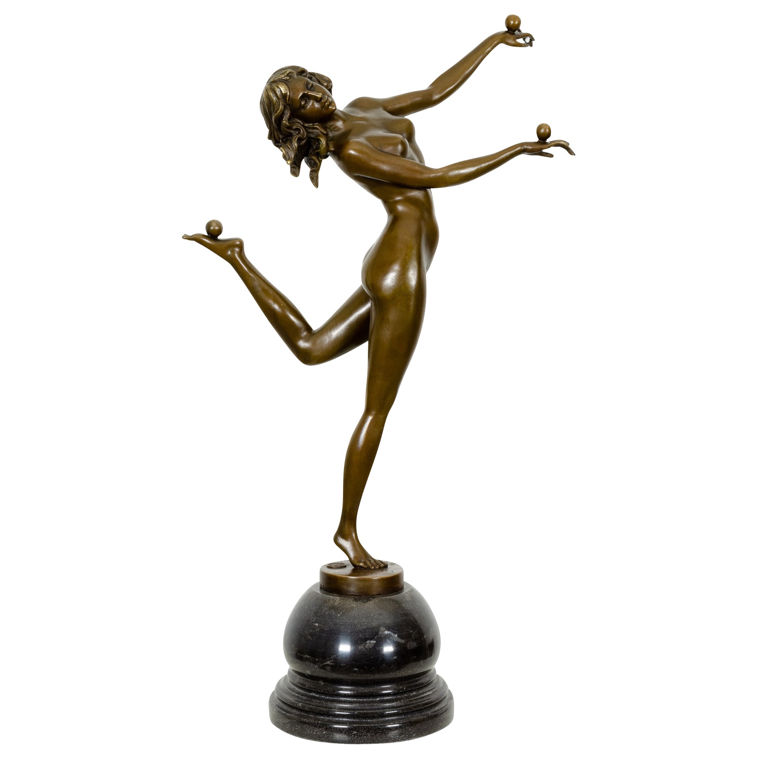 A bronze sculpture of the acrobat 54cm | eBay