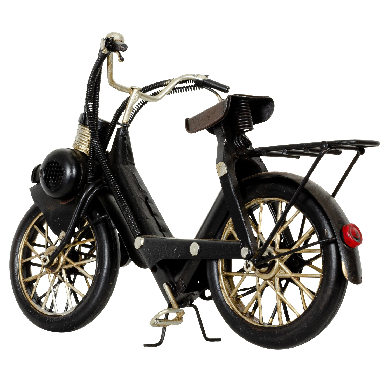 Modell Fahrrad Mofa Mofamodell Moped Nostalgie Blech Metall Antik-Stil ... - BL 243 6