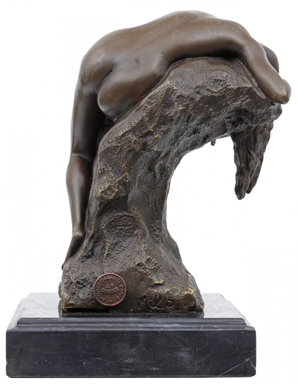Statue Femme érotisme Art De Bronze Sculpture Figurine 17cm Ebay 8371